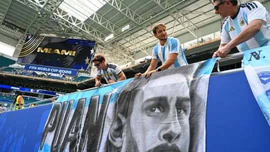 Argentina-Inglaterra, EN VIVO: con la incógnita sobre formación, los hinchas ya ingresan al estadio en Atlanta