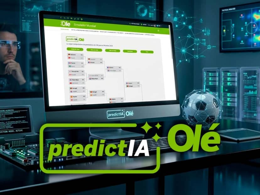 Para la súper computadora, la Selección Argentina va de punto contra Inglaterra