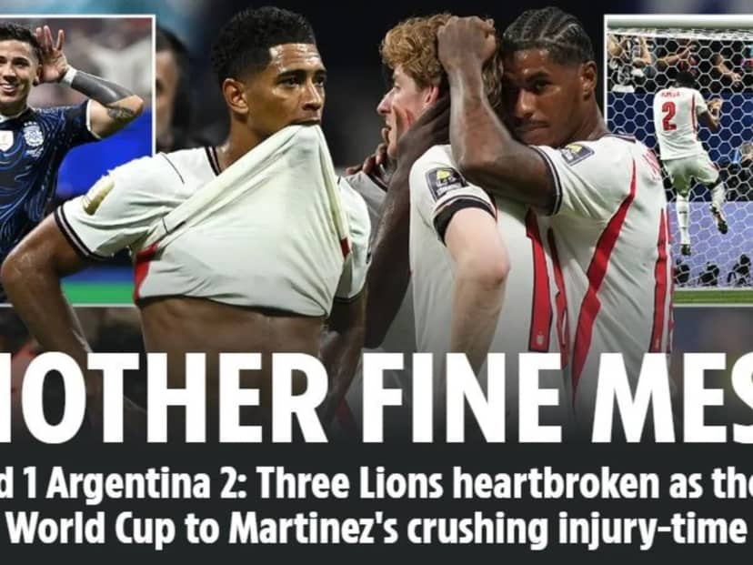 Qué dicen en Inglaterra de la victoria de Argentina en semifinales del Mundial: "Another Fine Messi"