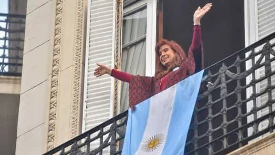 El gesto de Cristina Kirchner tras el triunfo de Argentina frente a Inglaterra