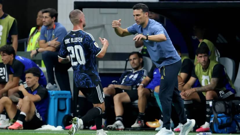 "&iquest;Cómo no me va a doler dejarlo en el banco?": Lionel Scaloni y la sorpresa por el cambio de Rodrigo De Paul - TyC Sports