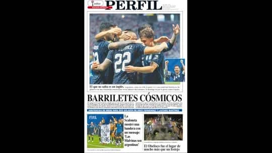 La tapa del Diario PERFIL del jueves 16 de julio de 2026