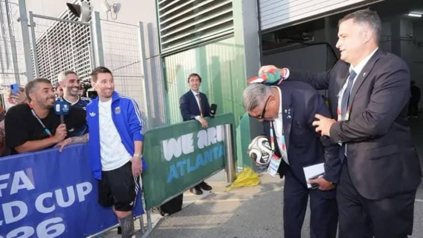 Messi, Chiqui Tapia y el 'secanucas': "El que promete, cumple" - TyC Sports