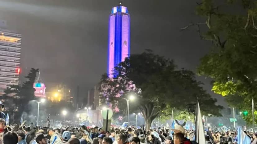 Así se vivió en Rosario, la tierra de Messi, la histórica remontada de la Selección Argentina ante Inglaterra - TyC Sports