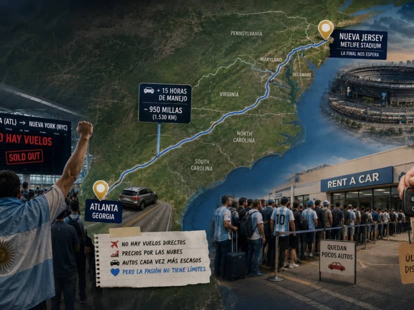 La odisea Mundial de los hinchas argentinos para poder estar en la final