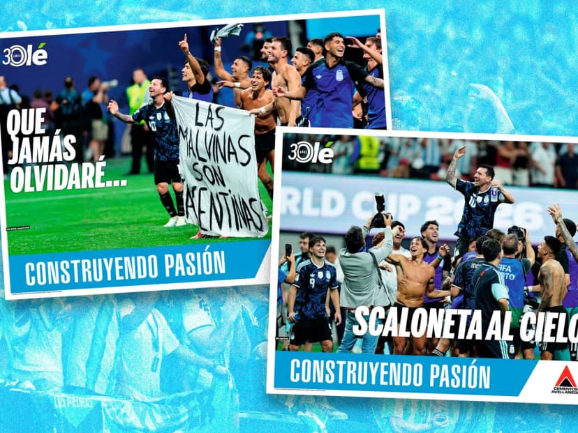 Pedí tu póster doble del triunfazo de Argentina ante Inglaterra con el Olé del sábado