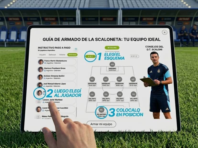 Armá tu 11 ideal de la Selección Argentina para jugar la final del Mundial contra España