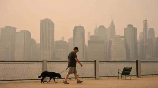 Alerta máxima en Nueva York ante la llega del humo por el incendio en Canadá, a horas de la final del Mundial 2026