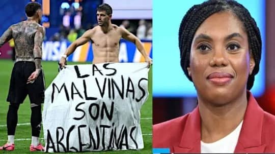 Reino Unido redobla la presión para que la FIFA sancione a Argentina por la bandera de Malvinas