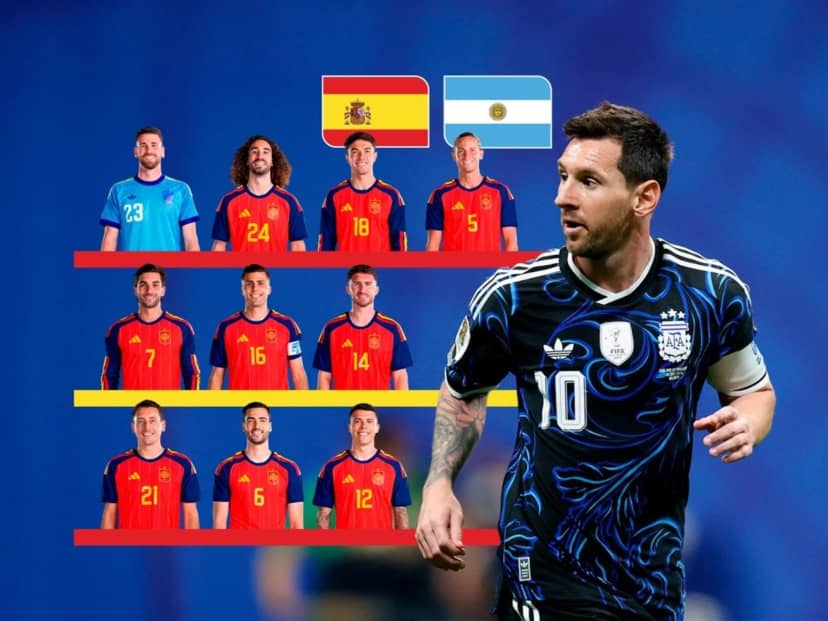 El impresionante historial de Messi contra la mitad del plantel de España