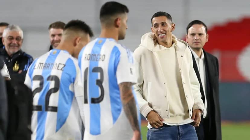 Di María reveló si estará en la final entre la Selección Argentina y España para entregar la Copa del Mundo - TyC Sports