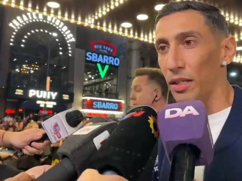 Ángel Di María respondió si viajará a la final del Mundial 2026 para entregar la Copa