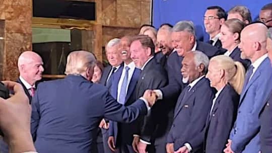 Trump elogió a Messi, saludó a Chiqui Tapia y le preguntó a la Selección si está "para repetir" el título