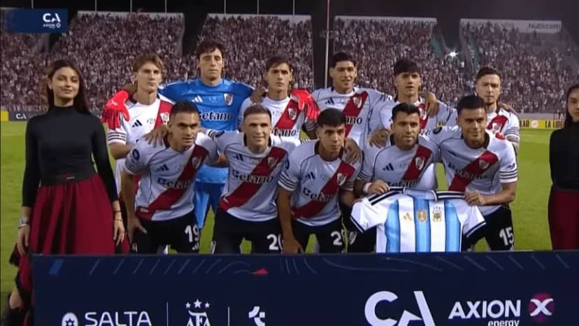 El gesto de River con la Selección Argentina en la previa de la final del Mundial 2026 - TyC Sports