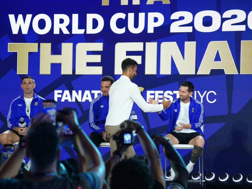 Messi, antes de la final: la pregunta que le hizo Djokovic y el recuerdo de la foto con Lamine Yamal de bebé