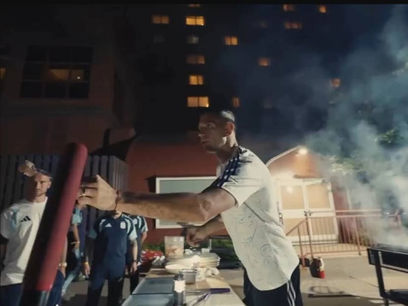 No podía faltar: el último asado de la Selección antes de la final del Mundial