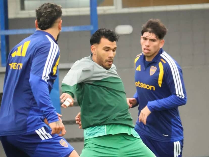 Amistoso en Boca Predio: los jugadores que sumaron rodaje ante Ferro y el inesperado final
