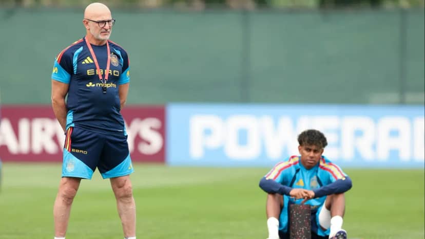 Se suspendió el entrenamiento de España, el último antes de la final con Argentina - TyC Sports
