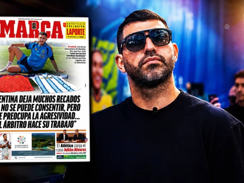 La respuesta del Kun Agüero a Laporte y la aclaración posterior