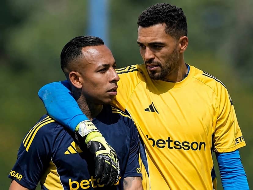 Villa y Montero se entrenaron por primera vez en Boca y se anotan para la Sudamericana