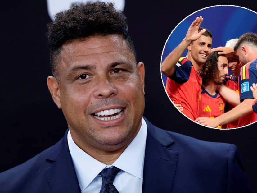 Ronaldo ya eligió a su candidato para la final: "Yo creo que gana España, y fácil"
