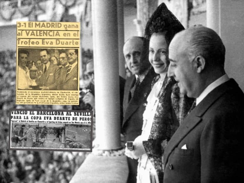 Cuando España y su fútbol querían a la Argentina: de la visita glamorosa de San Lorenzo a la Copa Eva Duarte que levantaron Real Madrid y Barcelona