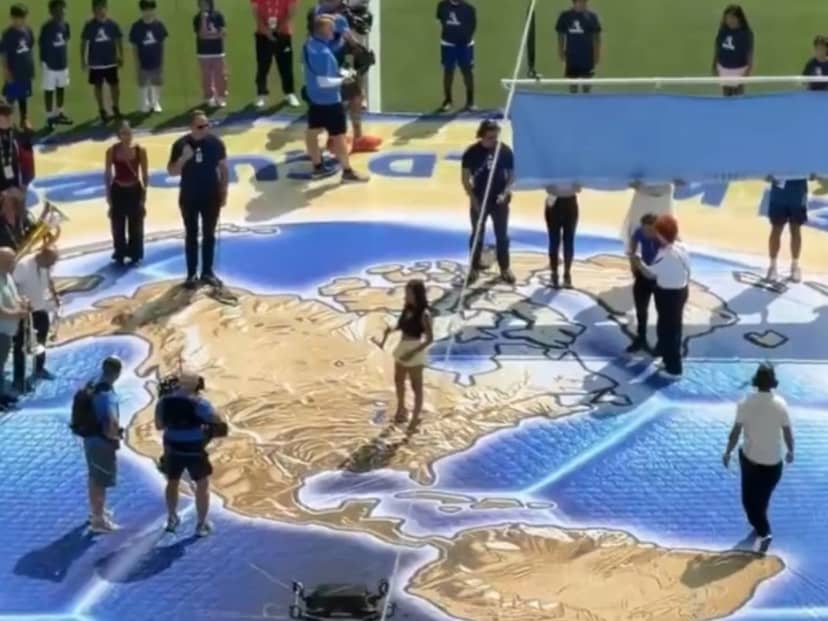 Confirmado: María Becerra cantará el himno argentino en la final del Mundial