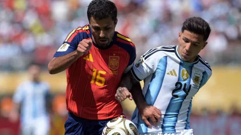 Ya se juega la final entre Argentina y España en el Met Life Stadium
