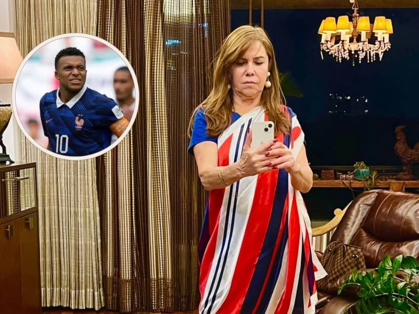 Tras el cuarto puesto de Francia, la senadora paraguaya volvió a aparecer: "Ahora Inglaterra"