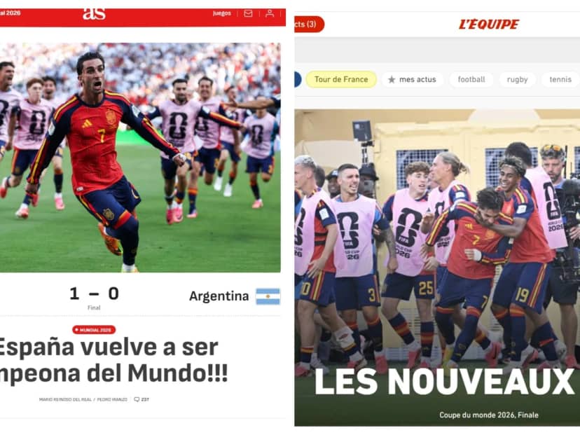 Qué dijeron en España y el mundo tras el título de la Furia