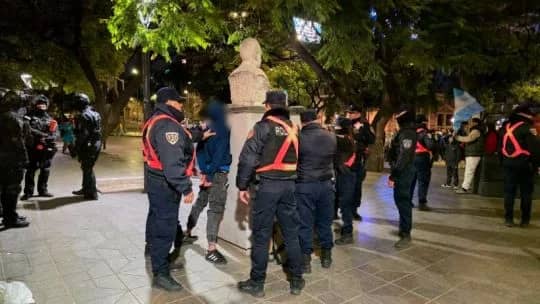 Más de 8.000 personas participaron de los festejos tras Argentina-España: 5 detenidos y 760 decomisos en el operativo