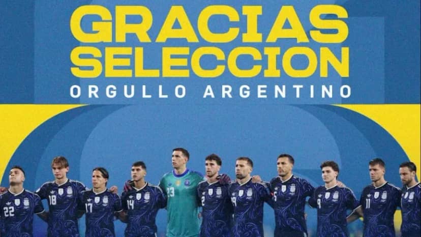 El detalle en un posteo de Rosario Central sobre la Selección Argentina que provocó una lluvia de críticas - TyC Sports