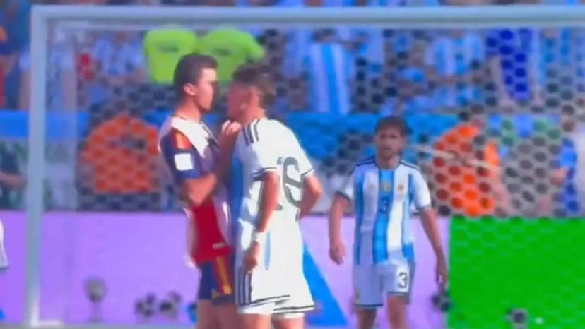 El golpe de Molina a Rodri que no se vio y desató el escándalo tras la final - TyC Sports