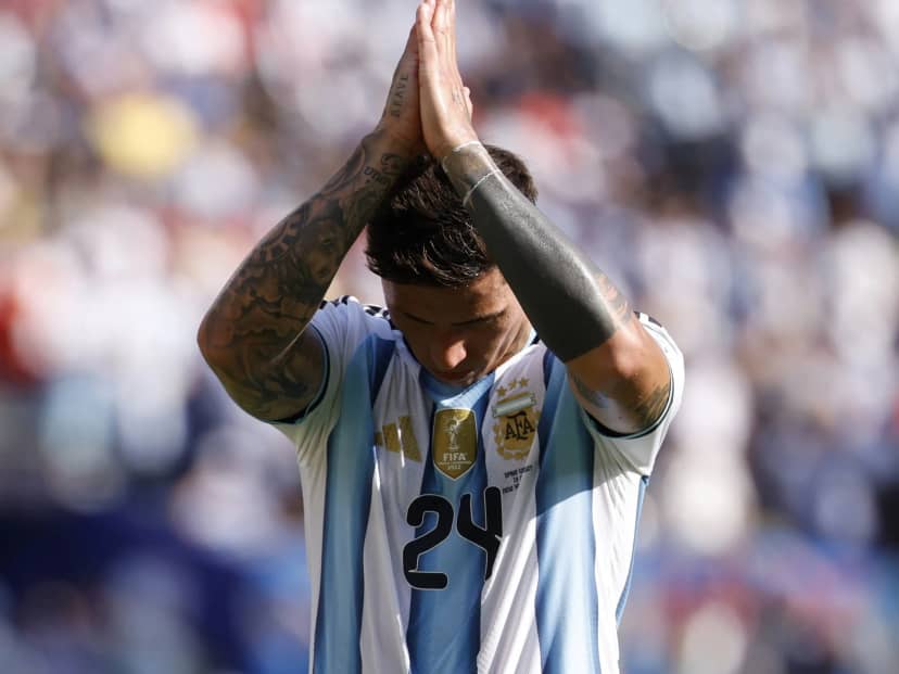 El emotivo mensaje de Enzo Fernández tras la derrota en la final del Mundial contra España
