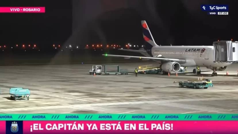 Messi, en casa: llegó al país tras la derrota en la final del Mundial 2026 - TyC Sports