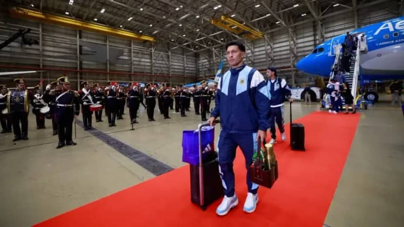Milei reveló por qué no hubo festejos en la vuelta de la Selección Argentina - TyC Sports