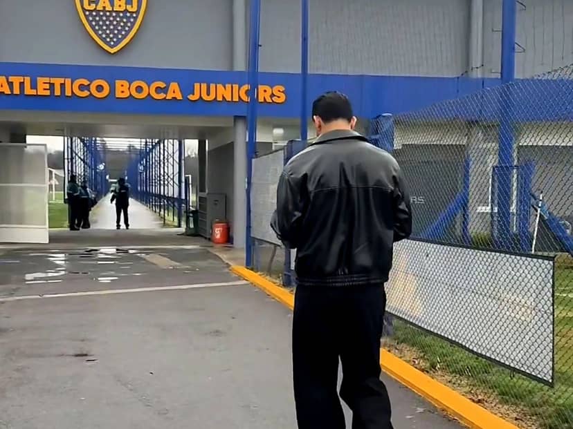 Video: así fue la vuelta de Paredes a Boca tras ser figura en el Mundial
