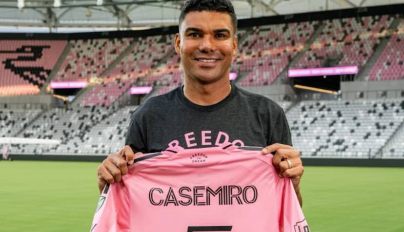 El Inter Miami presentó a Casemiro como refuerzo para la temporada 2026 y 2027