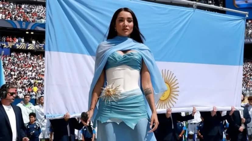 El gesto de María Becerra en España, en medio de la campaña anti Argentina