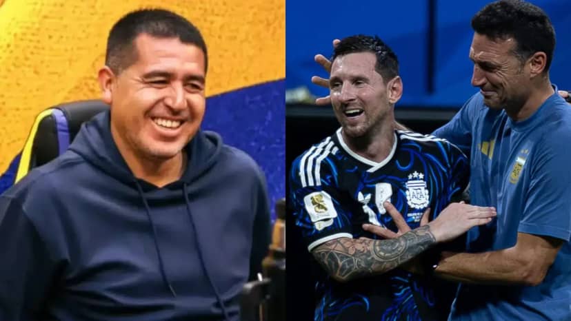 Riquelme elogió a Messi, destacó a Scaloni y analizó la derrota de la Selección ante España - TyC Sports
