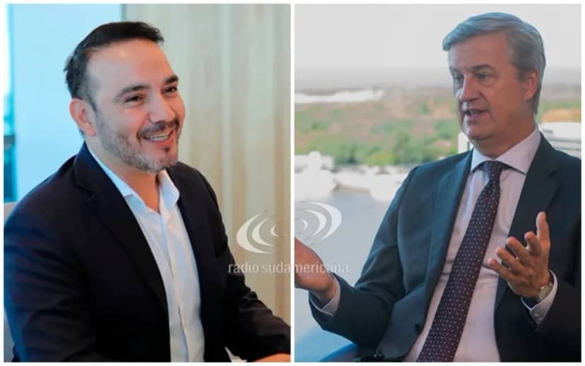 Juan Pablo Valdés recibe al embajador de la Unión Europea