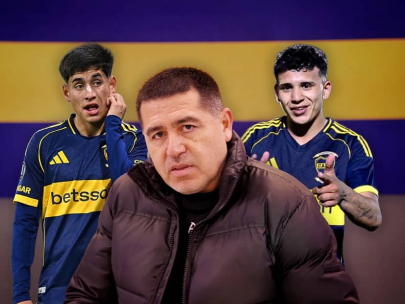 Riquelme y los pibes de Boca: Aranda, Flores y las comparaciones peligrosas
