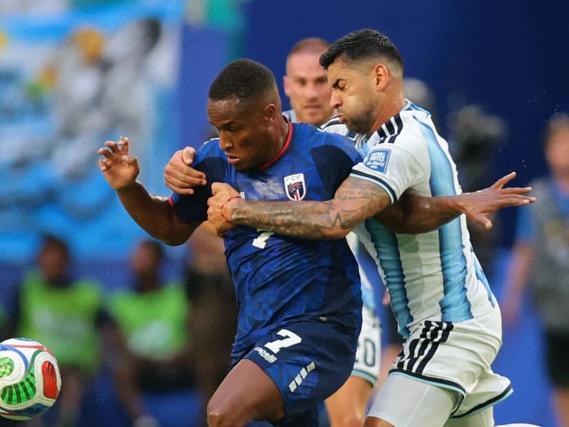 Enloqueció a la defensa argentina con Cabo Verde y fue presentado en Gremio