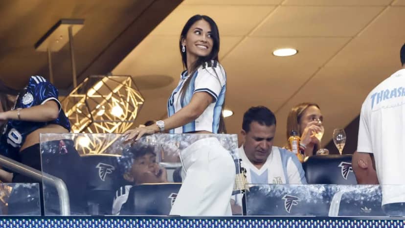 Antonela Roccuzzo compartió una fuerte defensa de Argentina: "Te comemos el hígado" - TyC Sports