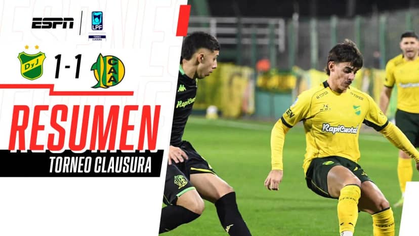 ¡Defensa y Justicia y Aldosivi quedaron a mano en el debut del Clausura!