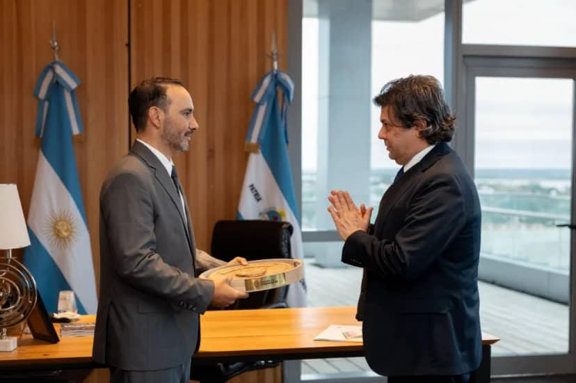 Juan Pablo Valdés recibió al embajador de Turquía en Argentina