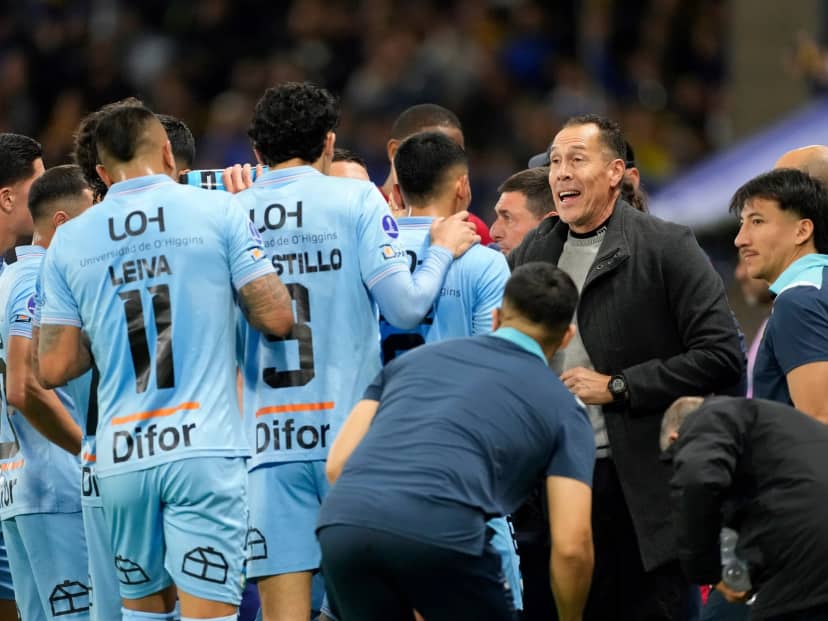 El DT de O'Higgins, tras la derrota ante Boca: "La diferencia es mínima" y "en casa se puede"