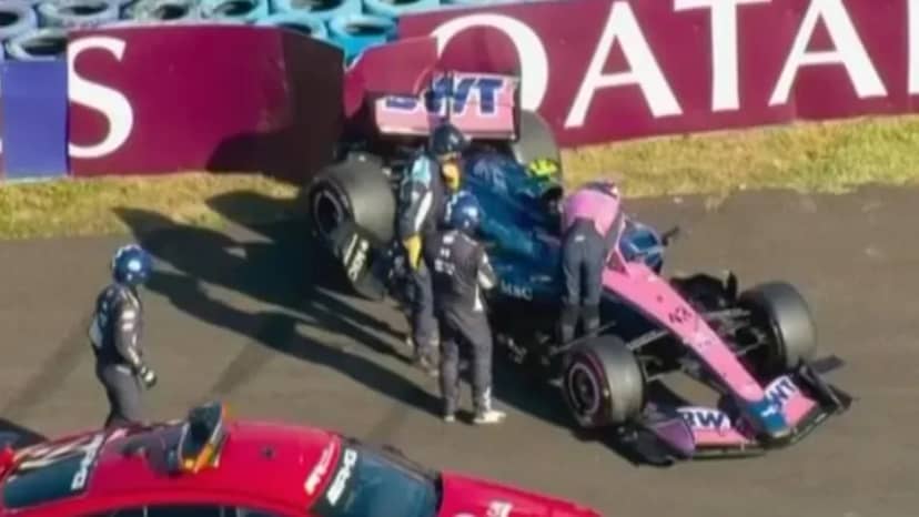 F1 | Chocó Colapinto en el GP de Hungría: golpe contra el muro y fin de FP2 - TyC Sports