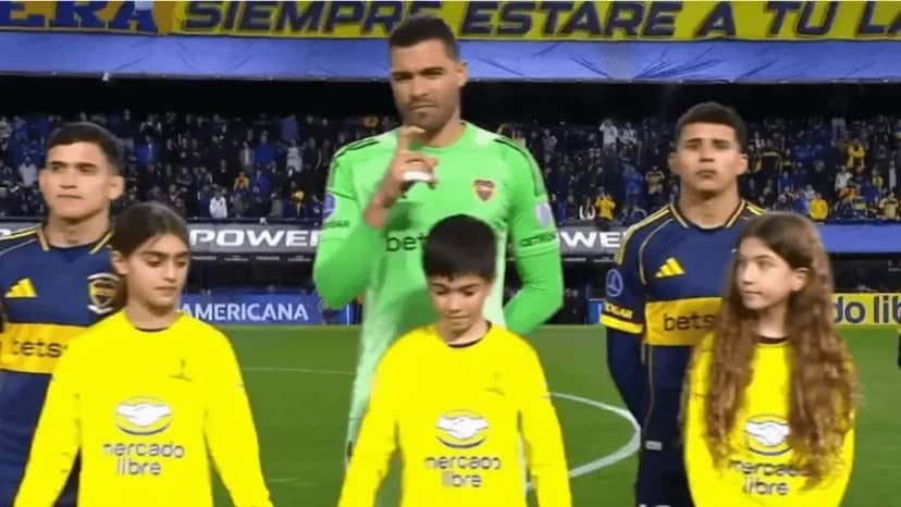 Qué significa el curioso gesto que hizo Montero en su debut en Boca - TyC Sports