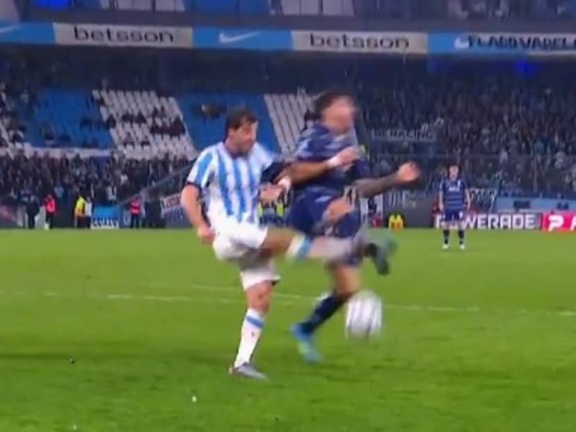 Video: la polémica por el penal que pidió Gimnasia contra Racing